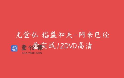 尤登弘 稻盛和夫-阿米巴经营实战12DVD高清