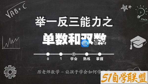 厉老师315堂小学数学思维课完整视频合集(含电子讲义+习题)