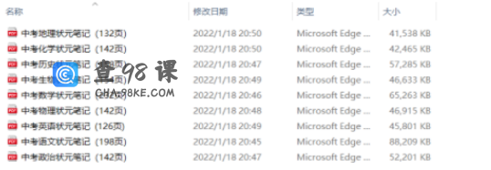 提分秘籍—清华学霸手写版状元笔记