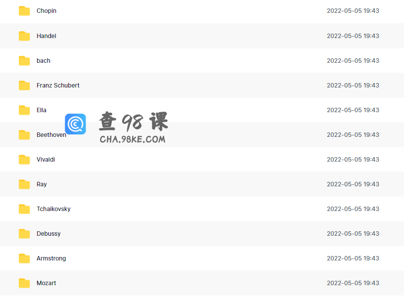 【完结】给孩子讲音乐大师