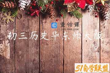 初三历史华东师大版