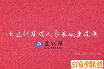 土豆钢琴成人零基础速成课