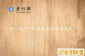 开心老师《标准化顾问销售流程》