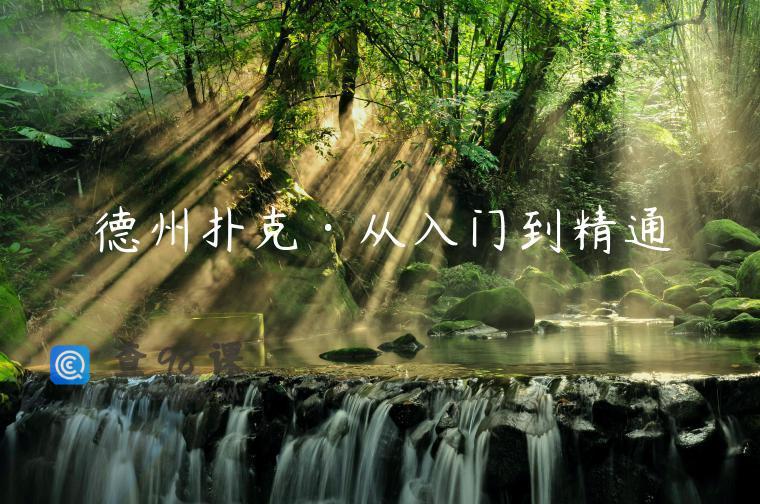 德州扑克亚洲冠军私讯营·从入门到精通