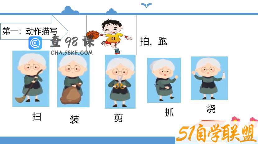 一二年级看图写话专题 课件讲解+强化练习（含答案）