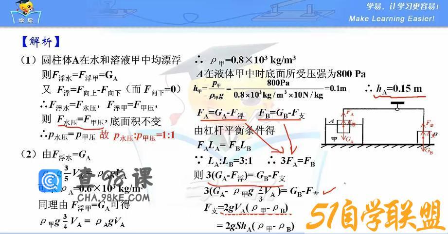 学科网初中物理全国通用视频课程
