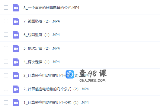 高中物理跟谁学刘挺电磁感应专题课程