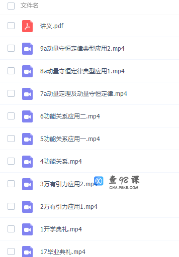 猿辅导宁致远高三物理2201秋季A+班课程完结