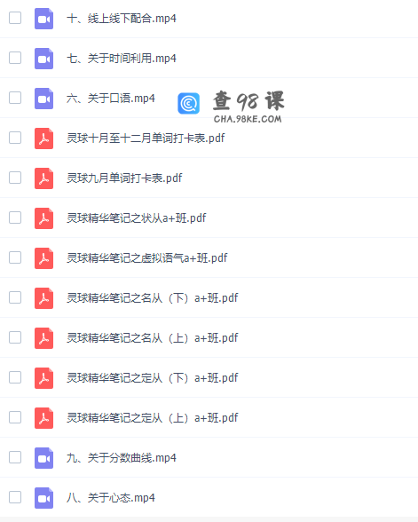 猿辅导斯琴高三英语课程2021秋季A+班课程完结