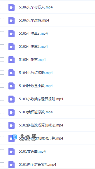高斯数学五年级奥数看动画学五年级奥数课程