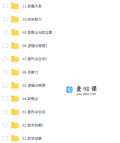 小学数学你拍一数学思维L1课程