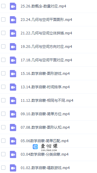 小学数学你拍一 数学思维课K1课程