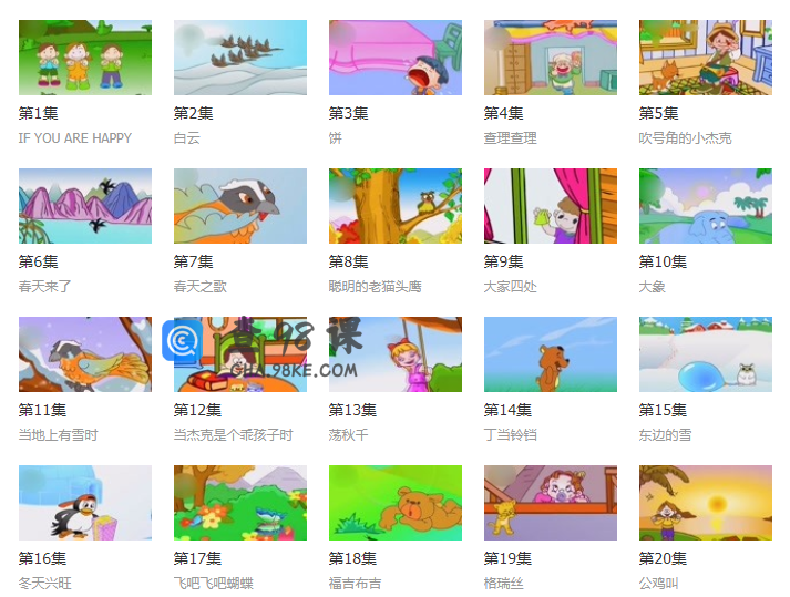 少儿英语口语故事大全儿童全集高清