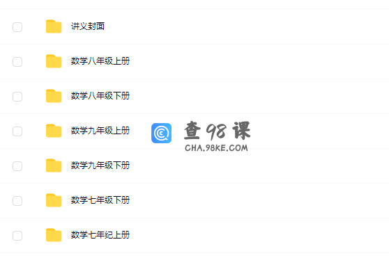 人教版初中数学初一初二初三同步配套练习题Word
