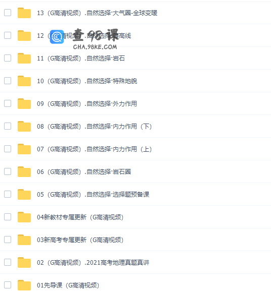 腾讯课堂刘勖雯高考地理2022年高考地理二轮联报完结