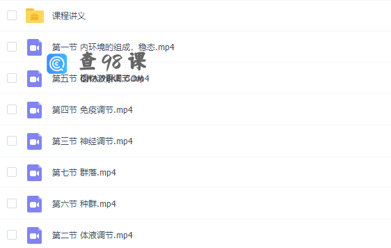 猿辅导高二生物张鹏暑假班必修三专题课程