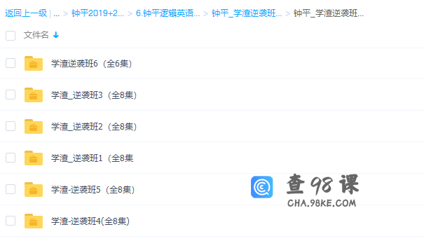 有道精品课钟平高中英语学渣逆袭班视频课程