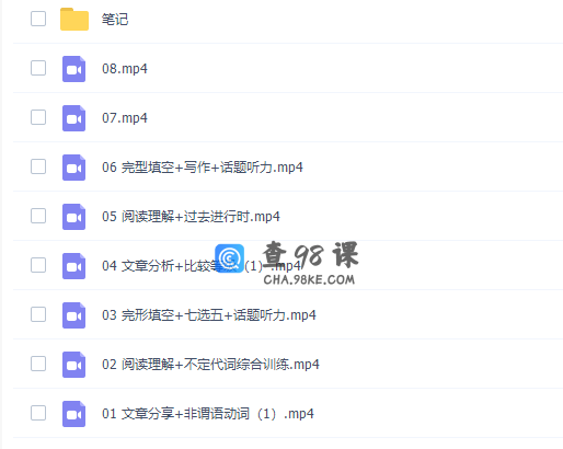 麻雪玲2022暑假初二英语暑期系统班视频课程完结