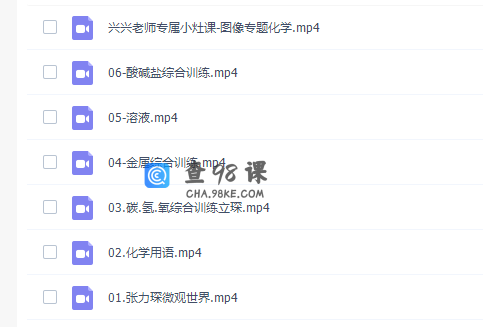 高途课堂张立琛初三化021年春季班视频课程