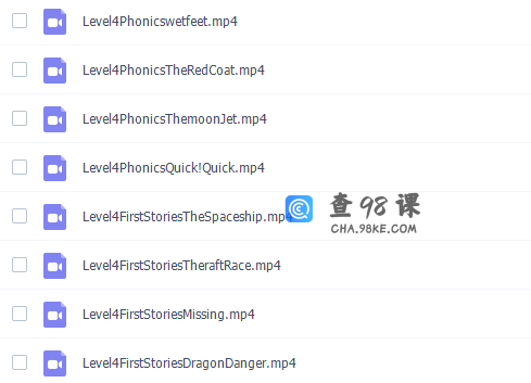 牛津树英语分级绘本level4~6