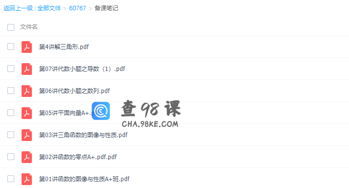 猿辅导王晶高三数学2022年寒假A+班课程课程