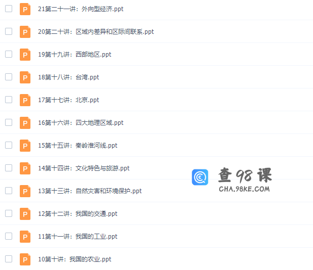 ​学科网杨晓松中国地理高清视频课程