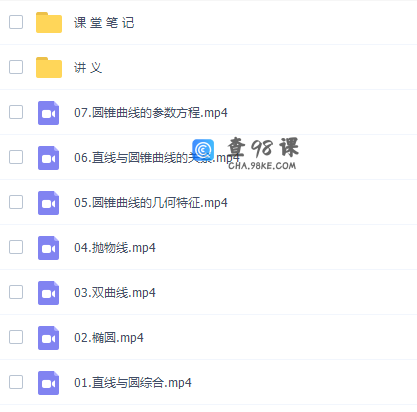 2021暑期作业帮肖晗高二数学网课尖端班（解析几何专题课程解析）
