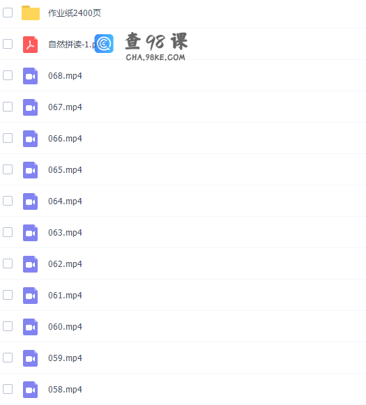 Chinaelt系列Phonics Spelling进阶自然拼读4~5岁课程（自然拼读英语）