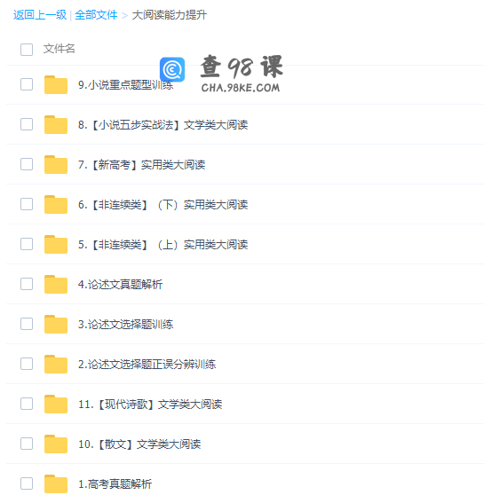 2022乘风语文一轮复习实用类真题解析（大阅读能力提升）