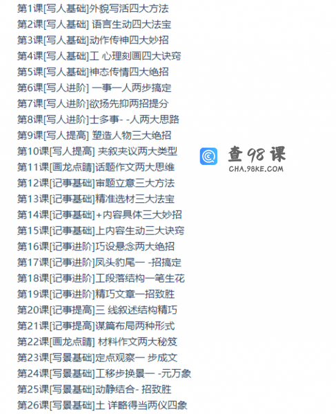 跟谁学张镇无忧作文2019（高清视频完结）