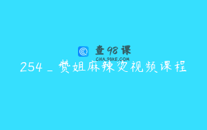 254_赞姐麻辣烫视频课程