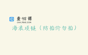 海浪项链(防拍价勿拍)