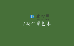 7期个案艺术