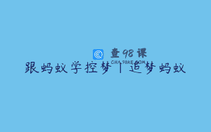 跟蚂蚁学控梦｜追梦蚂蚁
