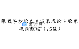 跟我学炒股之《波浪理论》股票视频教程（15集）