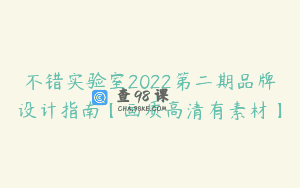不错实验室2022第二期品牌设计指南【画质高清有素材】