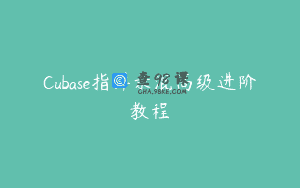Cubase指弹录混高级进阶教程