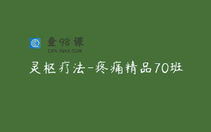 灵枢疗法-疼痛精品70班