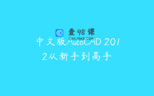 中文版AutoCAD 2012从新手到高手