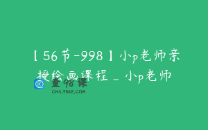 【56节-998】小p老师亲授绘画课程_小p老师