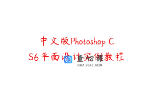 中文版Photoshop CS6平面设计实例教程