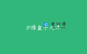 IP操盘手大课