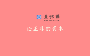 任正非的资本