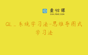 QL_系统学习法-思维导图式学习法