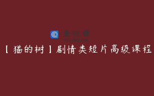 【猫的树】剧情类短片高级课程