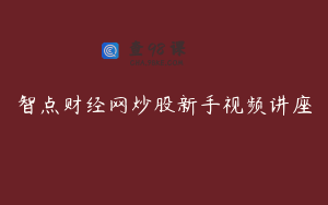 智点财经网炒股新手视频讲座