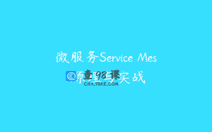 微服务Service Mesh原理与实战