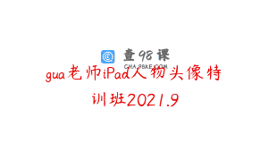 gua老师iPad人物头像特训班2021.9
