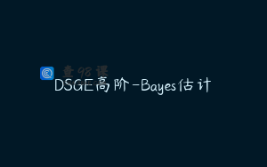 DSGE高阶-Bayes估计