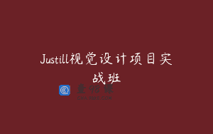 Justill视觉设计项目实战班